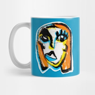 girl portrait Mug